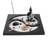 lachineuse - Jardin Japonais - Décoration Zen Intérieur Bouddha - 22X22cm