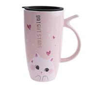 lachineuse MUG GEANT - STAR CAT - Bright Stars - 600 Ml - Porcelaine