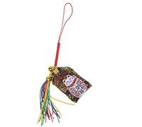 Lachineuse - Omamori Japonais Maneki Neko pour Attirer la Chance, Le Bonheur & la Prospérité - Porte-Bonheur à Suspendre - Amulette Japonaise Traditionnelle - Omamori Chat Japonais - Cadeau Japon