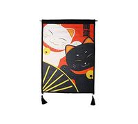 lachineuse - Panneau Mural Japonais Duo Maneki Neko - Déco - 65 x 45 cm
