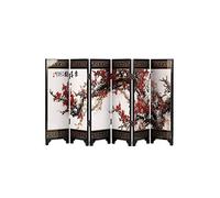 lachineuse PARAVENT Miniature RENOUVEAU du Printemps - Motif Fleurs de Prunier - 24X47cm