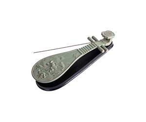 lachineuse - Porte-Encens Cithare - Brûleur d'Encens - Décoration Asiatique Intérieur en Céramique - 25 x 9 cm - Instrument de Musique - Objet Décoration Idée Cadeau Chine Japon Asie