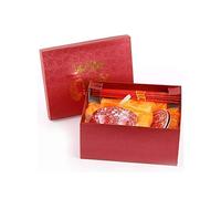 lachineuse - Service à Riz Chinois Traditionnel - Pour 2 Personnes - En Porcelaine - Avec Bols, Assiettes, Cuillères & Baguettes - Coloris Rouge - Vaisselle Bols Soupe - Idée Cadeau Asie Chine Japon