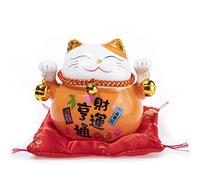 lachineuse - Statuette Chat Maneki Neko - Porte Bonheur et déco Japonaise