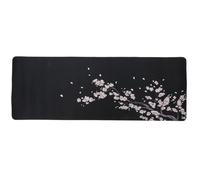 lachineuse Tapis DE Souris XXL - Cerisiers du Japon - Ambiance Japonaise - 800 x 300 x 3 mm - Multicolore - Déco Japonaise - Antidérapant et Résistant à l'eau - Déco Bureau - Idée Cadeau Japon Asie