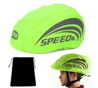 LACHT 1 Pieza Housse Casque Vélo Imperméable, Anti Pluie, Casquette Imperméable, Housse Réfléchissante, Haute Visibilité, Pour Vélo, Vtt, Protection Contre La Pluie Et La Poussière