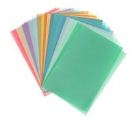 LACHT 20X Papier Vitrail Couleur, 20 Couleurs Différentes, A4 Papiers Calque Couleurs Transparent, Imprimable, Feuille Decalque, Papiers Vitrail Loisir Creatif, Pour Faire Des Lanternes Et Bricolage