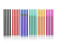 LACHT 24 pièces Recharge pour stylo gel effaçable,Compatibles avec Legami,encre thermosensible bleue, 0,5mm, hauteur 13 cm,stylo legami,legami,recharge legami,6 couleurs