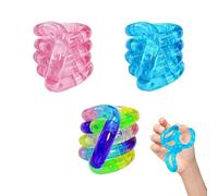 LACHT 3 Pièces Anti Stress, Fidget Toys, Anti Stress Enfant, Jouet Torsadé Décompression, Jouet De Stimulation Sensorielle, Pour Enfants Et Adultes, Tdah