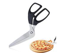 LACHT Ciseaux à pizza, Ciseaux pizza Coupe Pizza Découpe Pizza Cutter en Acier Inoxydable, Ciseaux de Cuisine Multifonctionnels pour Couper les Pizzas, les Pâtes et les Tartes