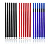LACHT Compatibles avec Legami,18 pièces Recharge pour stylo gel effaçable, encre thermosensible bleue, 0,5mm, hauteur 13 cm,stylo legami,legami,recharge legami,3 couleurs