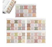 LACHT Onglets bibliques pour Femmes Qui étudient la Bible, Fournitures de journalisation en Gros caractères, 75onglets pour étudier l'Ancien et Le Nouveau Testament avec