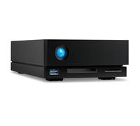 LaCie 1big Dock HDD 30TB Disque Dur Externe HDD, Thunderbolt 3, USB, Card Reader, PC & Mac, Data Rescue Service (STHS30000800)