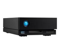 LaCie 1big Dock STHS16000800 - Baie de disques - 16 To - 1 Baies (SATA-600) - HDD 16 To x 1 - USB 3.1, Thunderbolt 3 (externe) - avec Plan de service de récupération des données d'une durée de 5 ans G