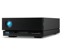 LaCie 1big Dock STHS24000800 - Baie de disques - 24 To - 1 Baies (SATA-600) - HDD 24 To x 1 - USB 3.0, Thunderbolt 3 (externe) - avec Plan de service de récupération des données d'une durée de 5...