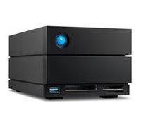 LaCie 2big Dock STLG28000400 - Baie de disques - 28 To - 2 Baies (SATA-600) - HDD 14 To x 2 - Thunderbolt 4, USB 3.2 Gen 2 (externe) - avec Plan de service de récupération des données d'une durée de 5