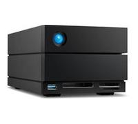LaCie Disque dur externe 2big Dock 40 To – RAID, Thunderbolt 4/USB4, Rescue 5 ans (STLG40000400)
