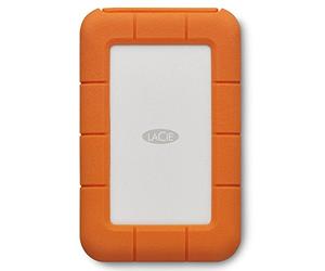 LaCie 4ToRugged Disque Dur Portable | USB-C (STFR4000800) | HDD portable tout-terrain, résistant chutes, chocs & pluie, bus-powered. Essai Adobe CC. Garantie 3 ans + Rescue