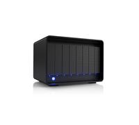 LaCie 8big Pro5 - Baie de disques - 128 To - 8 Baies (SATA) - Thunderbolt 5 (externe) - avec Rescue Data Recovery Service Noir