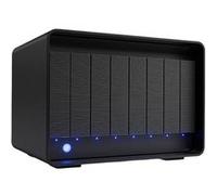 LaCie 8big Pro5 - Baie de disques - 128 To - 8 Baies (SATA) - Thunderbolt 5 (externe) - avec Rescue Data Recovery Service Noir