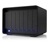 LaCie 8big Pro5 boîtier de disques 64 To Bureau Noir