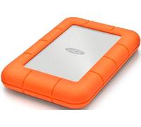 Disque dur externe portable USB 3.0 LaCie Rugged Mini 5 To Argent et orange Argent et orange G