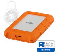 LaCie Rugged Secure disque dur externe 2000 Go Orange, Blanc ( STFR2000403 )