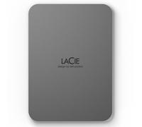 LaCie Mobile Drive Secure disque dur externe 2 To USB Type-C 3.2 Gen 1 (3.1 Gen 1) Gris