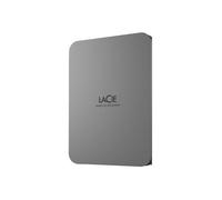 LaCie Mobile Drive 2To disque dur externe portable, USB-C 3.2, PC Mac iPad & iPhone, Adobe, Data Rescue Service (STLR2000400)