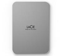 LaCie Mobile Drive Moon, 1To, disque dur externe portable, PC Mac iPad & iPhone, avec Adobe, Data Rescue Service (STLP1000400)