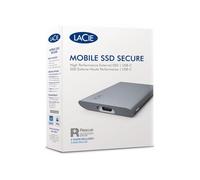 LACIE Mobile SSD 2To Secure USB-C USB 3.0 Space Gray