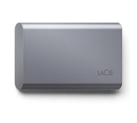 LaCie Mobile SSD Secure 500GB - design fin, USB-C SSD externe portable, Grey, pour Mac et Windows - Service Rescue Data Recovery inclus