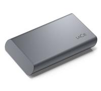 LaCie Mobile SSD Secure Technologie Thunderbolt 500 Go USB Type-C 3.2 Gen 2 (3.1 Gen 2) Gris