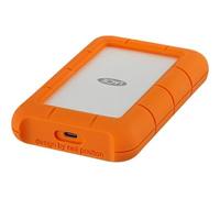 LACIE RUGGED 5TB USB-C USB3.0 Drop- crush- and rain-resistant for all-terrain use orange