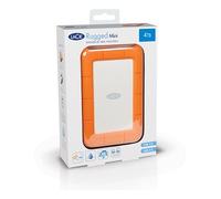 LaCie Rugged Mini disque dur externe 2 To 5400 tr/min Micro-USB B 3.2 Gen 1 (3.1 Gen 1) Orange, Argent
