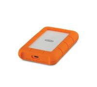 LaCie Disque dur externe chiffré Rugged Secure STFR2000403 2 To USB-C AES-256 2 ans Rescue