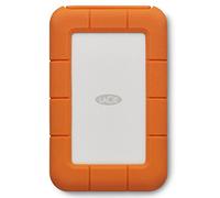 LaCie Rugged USB-C 4To, Disque Dur Externe Portable HDD, Résistant aux chutes, chocs, la poussière, la pluie, pour Mac & PC, avec USB C sans câble USB A, services Rescue (STFR4000800)