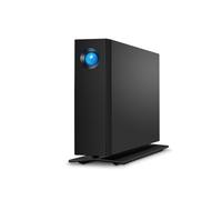 LaCie STHA24000800 Disque Dur Externe 24To 7200RPM USB 3.2 Gen 2 Type-C, Thunderbolt 4, 290Mo/s, Boîtier Aluminium Noir, Alimentation Externe