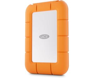 LaCie STMF4000400 lecteur à circuits intégrés externe 4 To USB Type-C USB 3.2 Gen 2x2 Gris, Orange