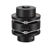 L'acier a fait un pas en avant vers le coupleur d'arbre de la série 45# de rainure de clavette d'accouplement à double disque flexible