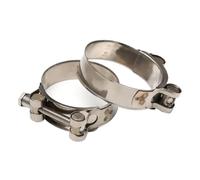 L'acier inoxydable renforce le collier de serrage du tuyau d'air circulaire. Colliers de serrage for tuyaux d'eau et de carburant. Colliers de fixation for tuyaux d'eau.(48-51mm)