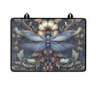 LACIYISON Housse de protection antidérapante pour cuisinière électrique à motif de libellule - 73,6 x 53,3 cm - Résistante à la chaleur - Anti-rayures - Pour cuisinière plate de camping-car