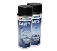 Lackspray Spraydose Sprühlack Cars Dupli Color 652240 schwarz seidenmatt 2 X 400 ml