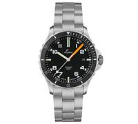 Laco Montre de sport Scorpion, automatique, boîtier en acier inoxydable, verre saphir, étanche, fabriquée en Allemagne, Himalaya 39 Mo, sport
