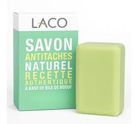 Laco - Savon Fiel de Boeuf Detachant Textile Puissant Professionnel, 100g, Savon Anti Tache Naturel, Enlève Toutes les Taches Tenaces Vin, Graisse, Herbe, chocolat, Sang, nourriture
