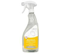 Laco - Vinaigre Blanc 14 Degrés Certifié ECOCERT en Gel - 750 ml avec Vaporisateur - Vinaigre Blanc Menager Concentré avec Texture Gel Anti-Coulure - Nettoie, Détartre et Dégraisse