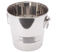 Seau à champagne 20 cm inox - - Argent / Métallique - Acier Inoxydable (inox)
