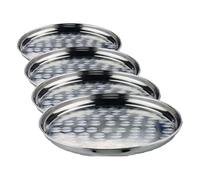 LACOR 14136 Plateau Limonadier Inox Garinox 36 cm (Lot de 4)