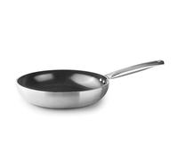 LACOR Garinox - 14818 - Poêle antiadhésive Vukan, Poêle en aluminium, Poêle antiadhésive en céramique PPG Fusion Pro, Poignée en acier inoxydable, Durabilité maximale, Sans PFAS, Va au four, Ø18 cm