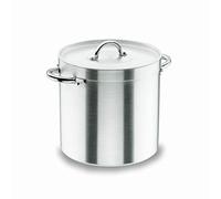 Lacor 20150 - Pot droit avec aluminium Couvercle Chef 50 cm